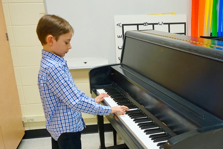 <p>Jacob Mikoda, AGS Third-Grade Student</p>
