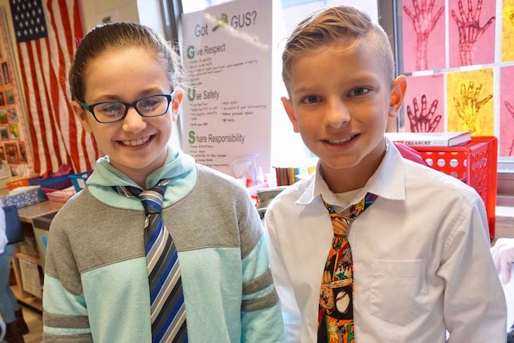 <p>Twinning with ties!</p>
